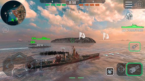 Warships universe: Naval battle