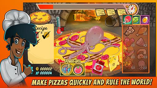 Pizza mania: Cheese moon chase скриншот 1