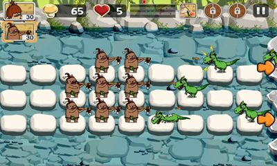 Cocopocus Dinosaur vs Caveman pour Android