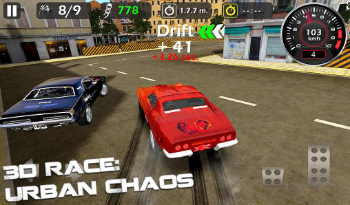 3d race: Urban chaos pour Android