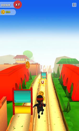 Ninja runner 3D screenshot 1