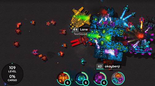 Exocraft: Build and battle space ship fleets captura de pantalla 1