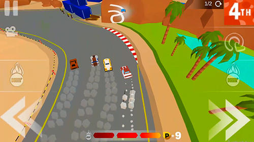Skid car rally racer captura de tela 1