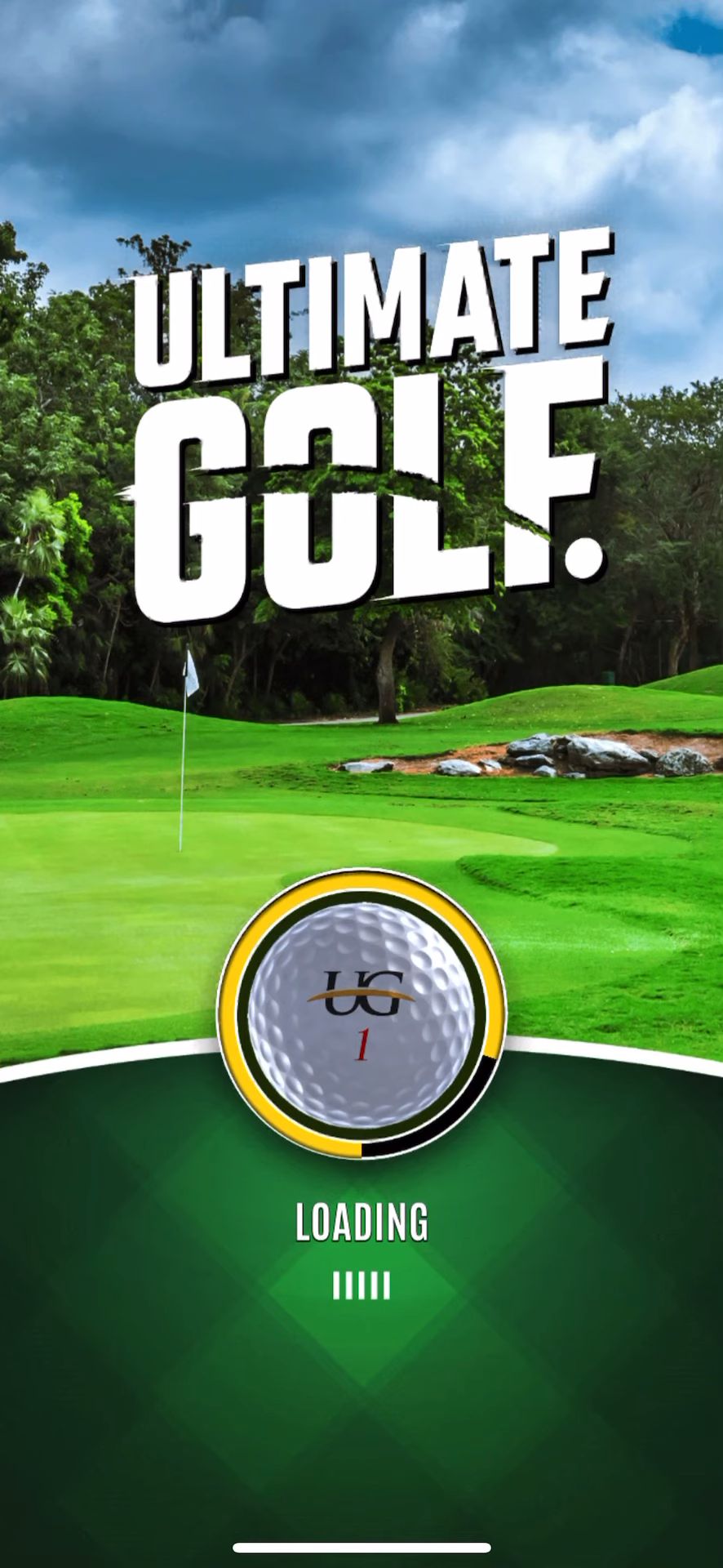 Ultimate Golf! captura de pantalla 1