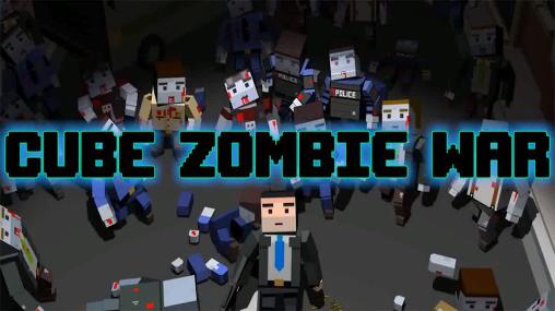 Cube zombie war icon