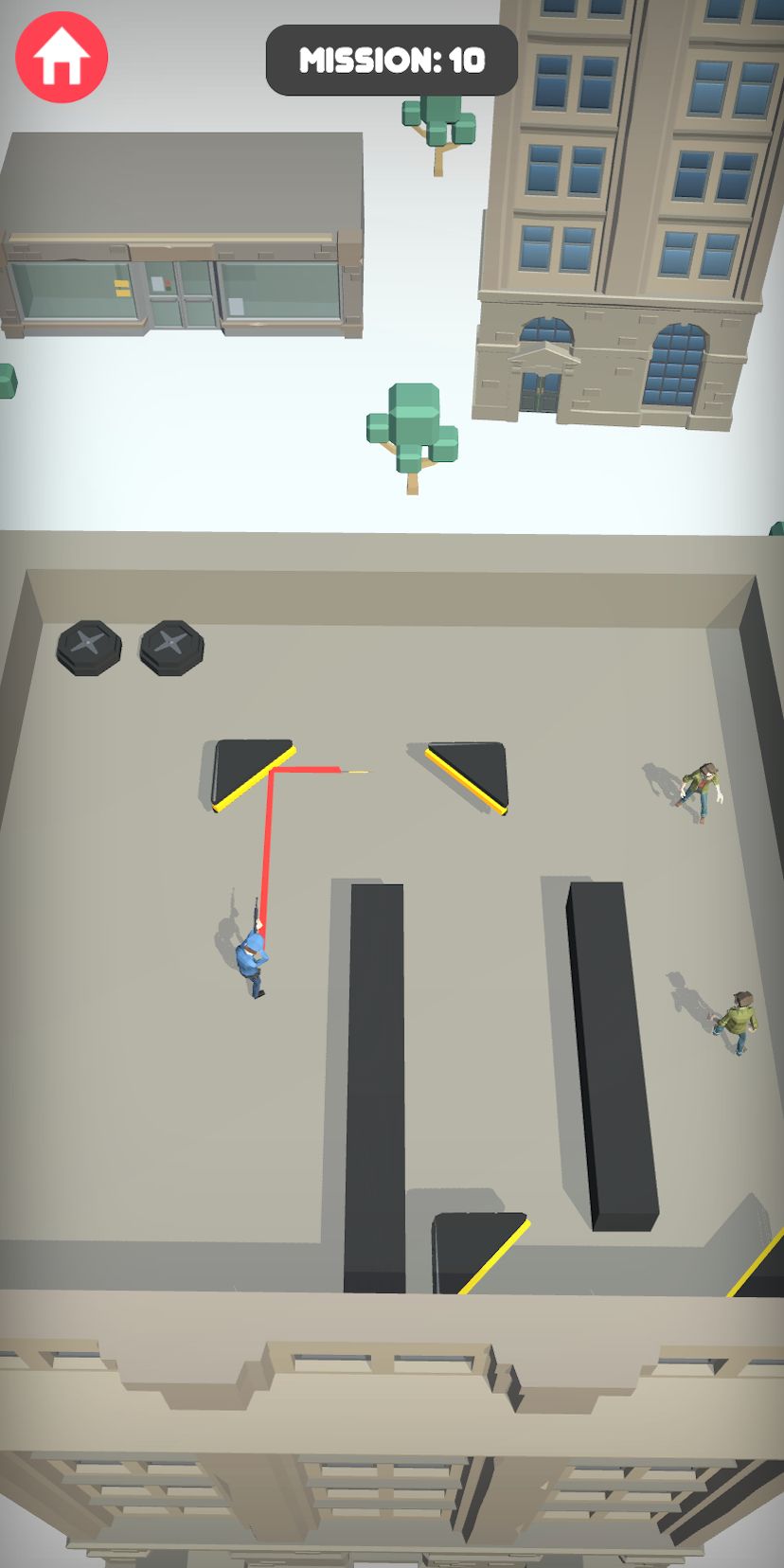 Agent Shot 3D - Cop shooting and chasing game screenshot 1