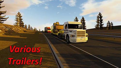 Heavy truck simulator captura de tela 1