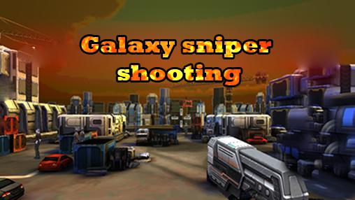 Galaxy sniper shooting icon