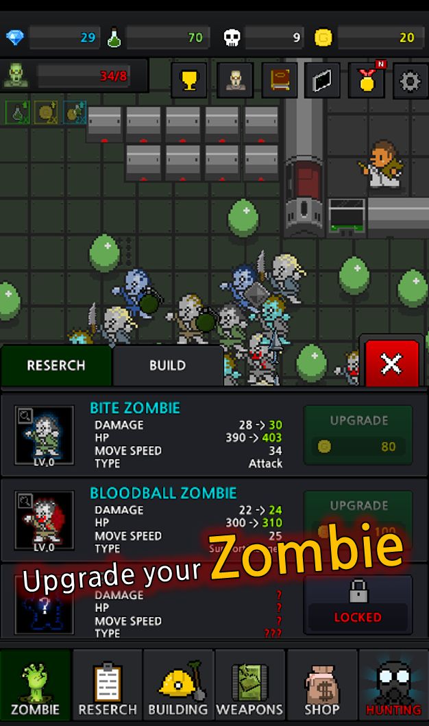 Grow Zombie inc for Android