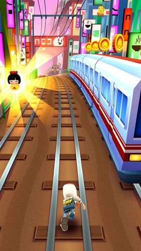 Arcade: download Subway surfers: Tokio for your phone