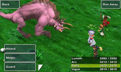 Final Fantasy III capture d'écran 1