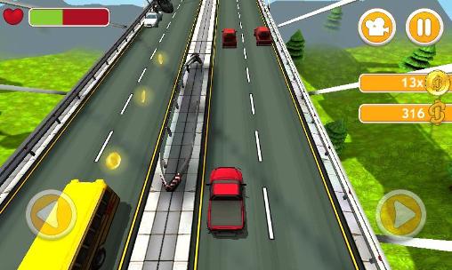Traffic crash: Highway racer captura de tela 1