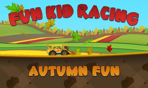 Fun kid racing: Autumn fun icône