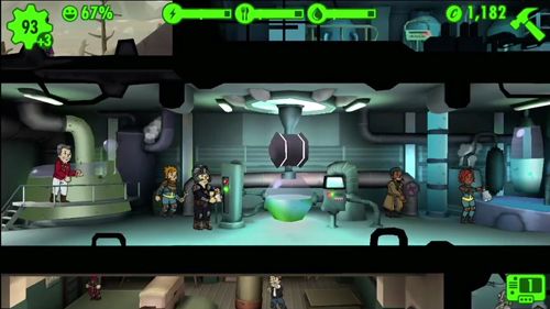Fallout shelter online captura de pantalla 1