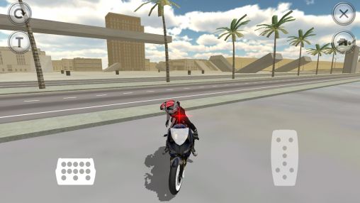 Fast motorcycle driver captura de tela 1