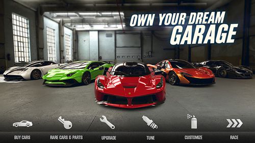 CSR Racing 2 for iOS devices