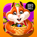 Иконка Fruit hamsters: Farm of hamsters. Match 3 game