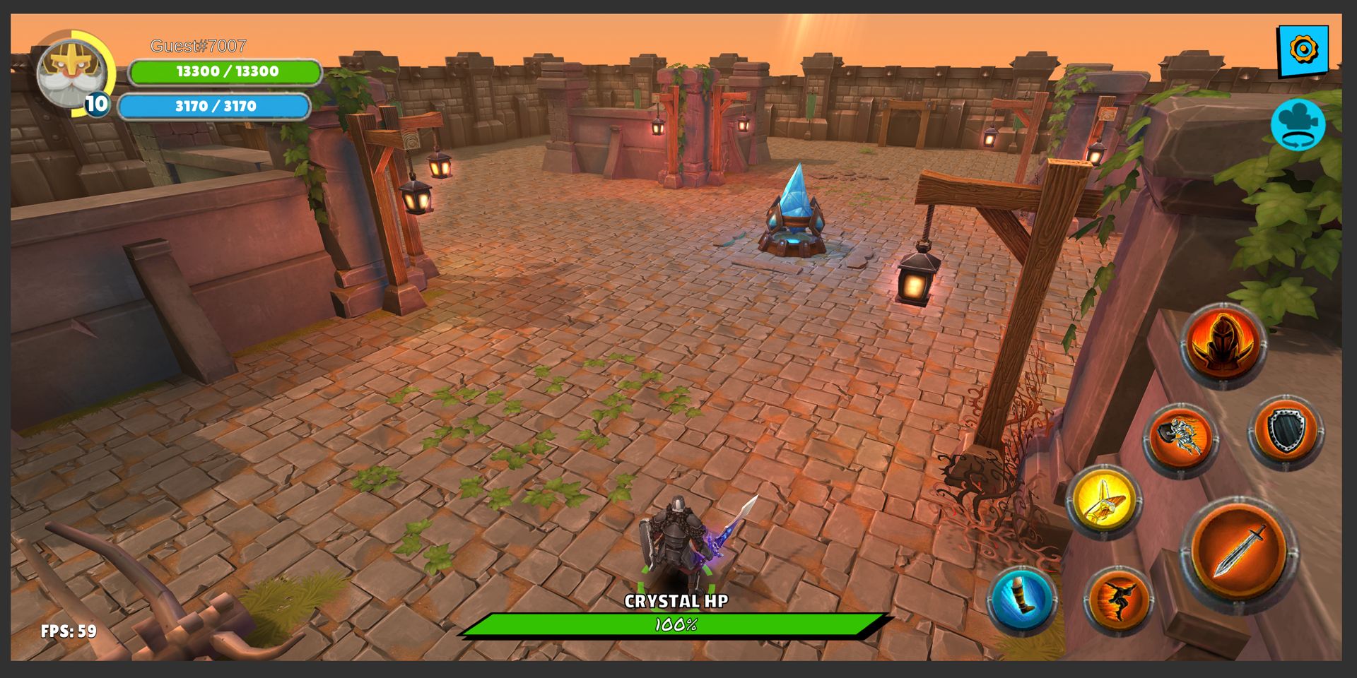 Knight's Life Hero Defense, Online RPG & PVP Arena screenshot 1