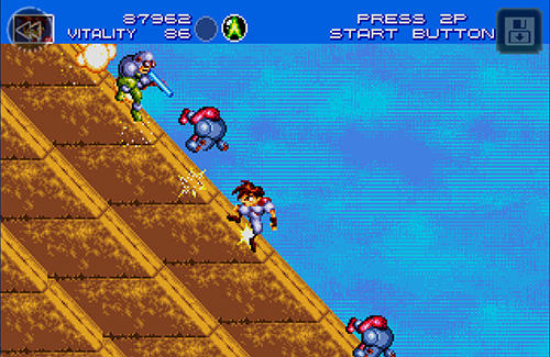 Gunstar heroes classic pour Android