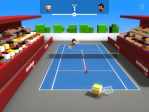 Ketchapp: Tennis screenshot 1