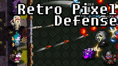 Retro pixel defense icône