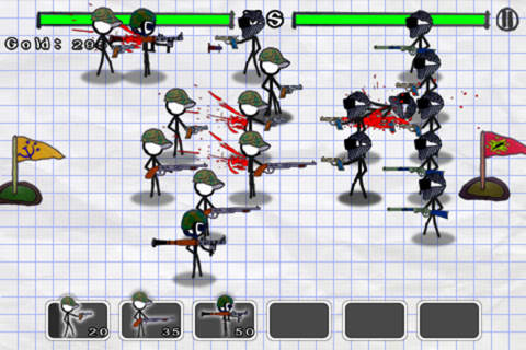 Doodle wars: Modern warfare for iPhone for free