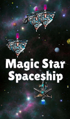 Magic star spaceship ícone
