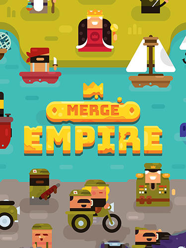 Merge empire: Idle kingdom and crowd builder tycoon скриншот 1