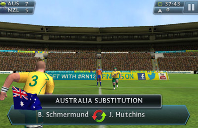 Rugby Nationen´13 für iOS-Geräte