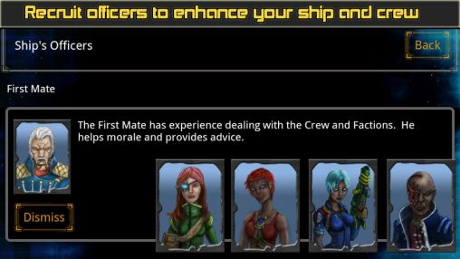 Star traders RPG captura de pantalla 1
