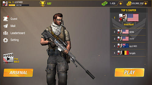 Bullet strike: Sniper battlegrounds screenshot 1