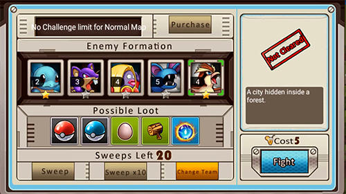 Pocket battle saga screenshot 1