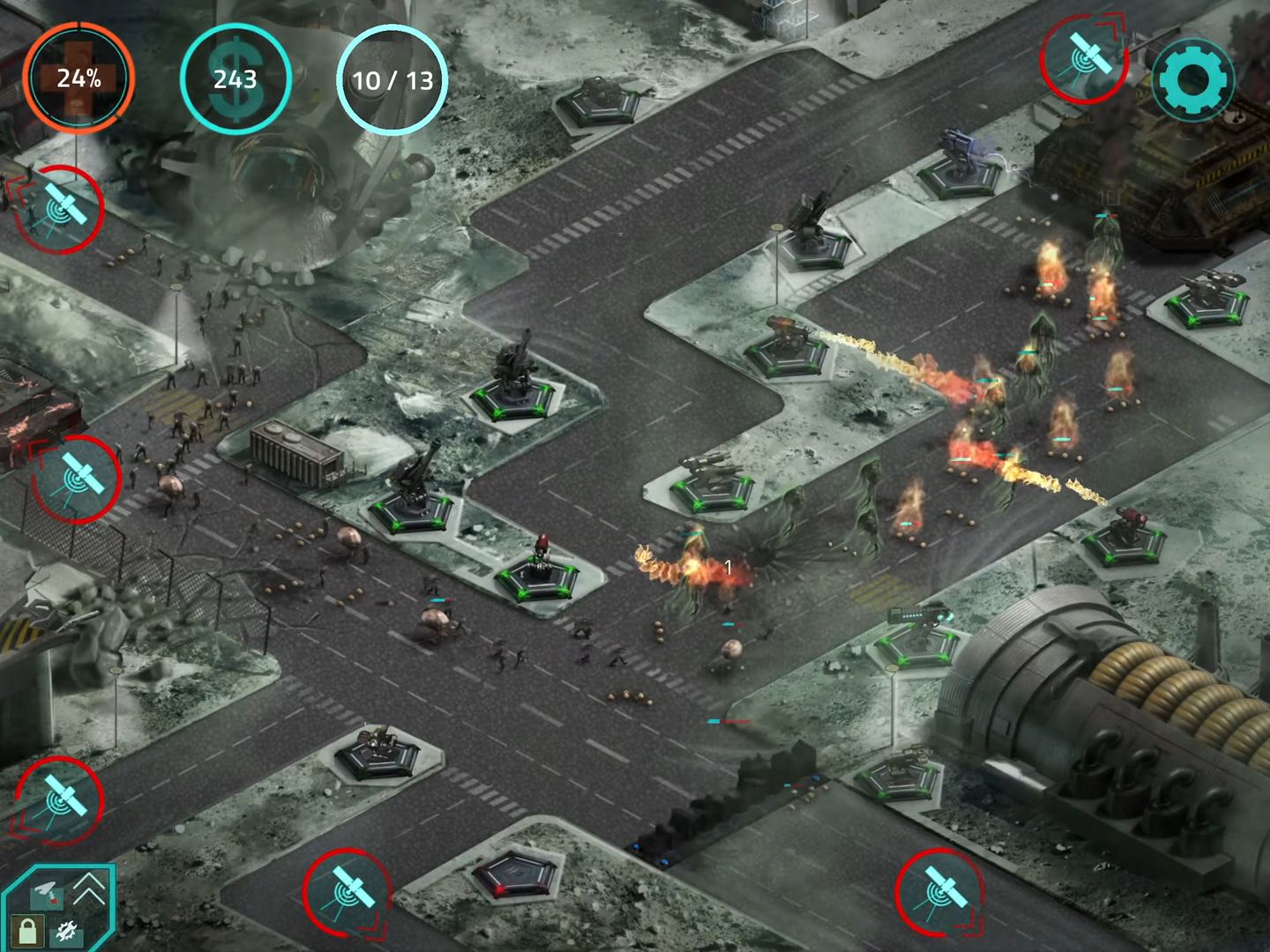 2112TD: Tower Defense Survival captura de tela 1