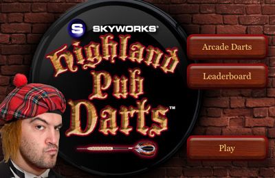 ロゴHighland pub darts