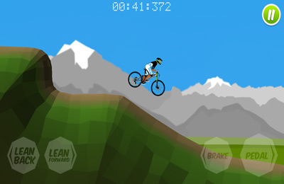Abfahrt mit dem Fahrrad für iOS-Geräte