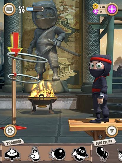 Clumsy ninja скриншот 1