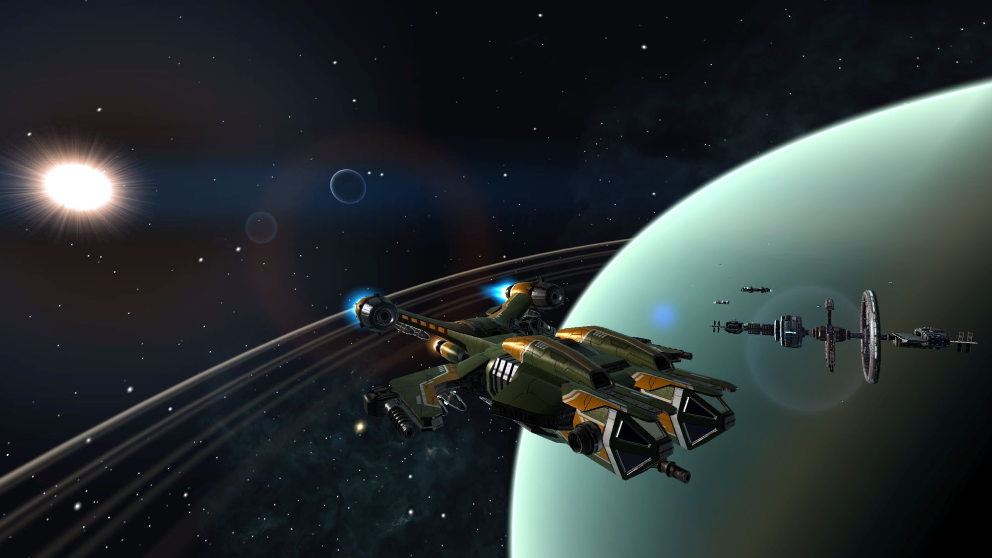 Space Commander: War and Trade captura de tela 1