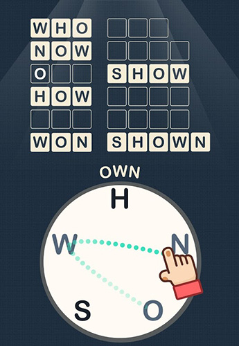 Letter peak: Word search up для Android