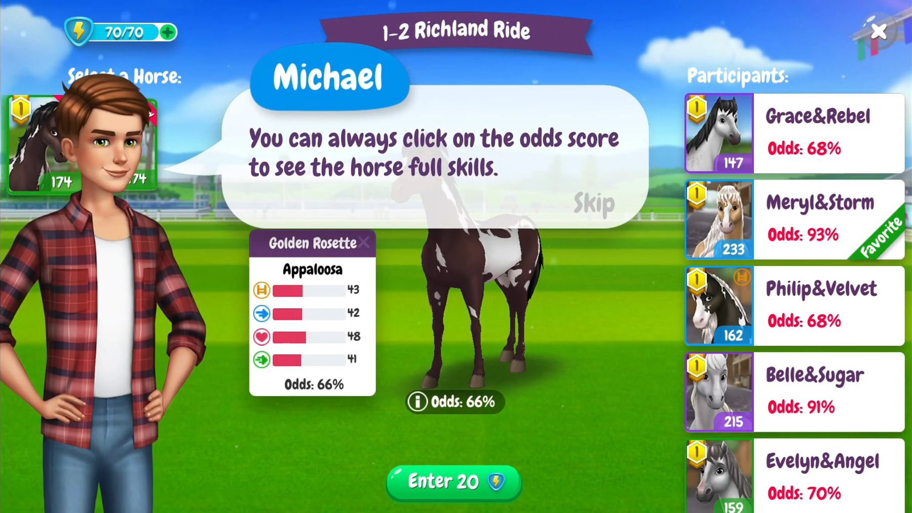 Horse Legends: Epic Ride Game скриншот 1