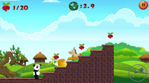 Jungle panda run скриншот 1