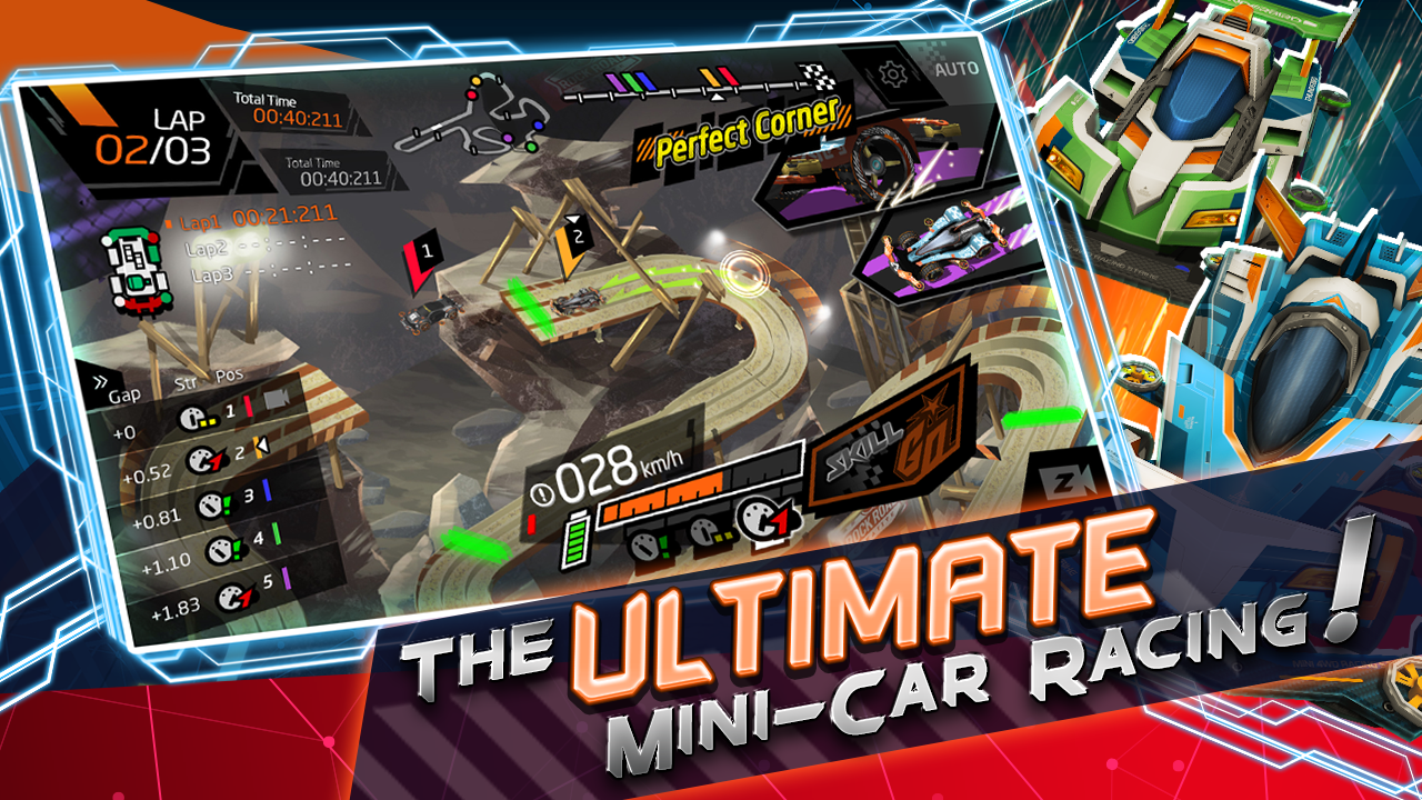 APEX Racer - Mini 4WD Simulation Racing Game 
