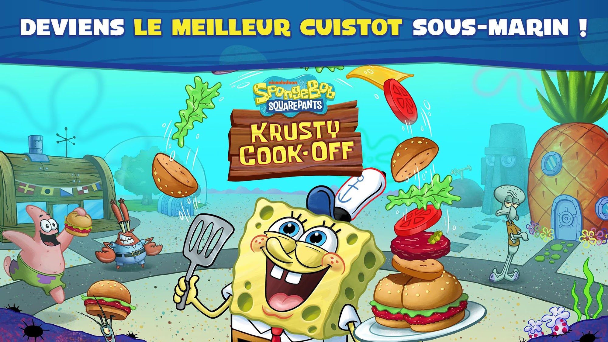 SpongeBob: Krusty Cook-Off capture d'écran 1