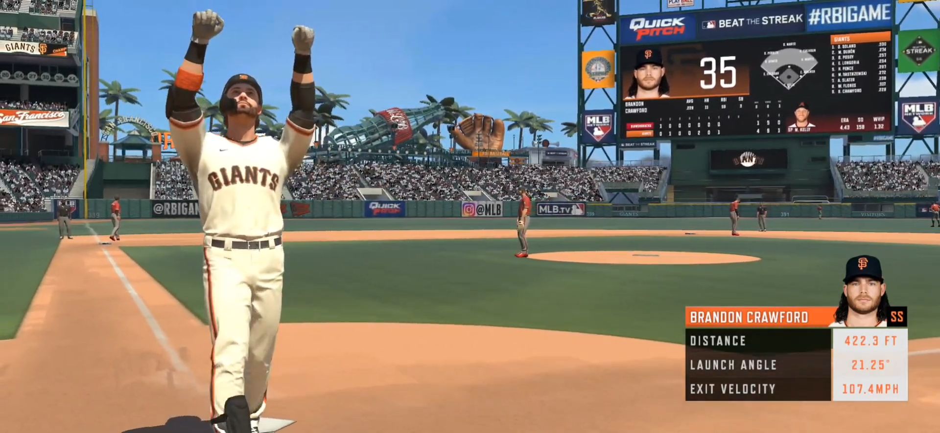 R.B.I. Baseball 20 captura de pantalla 1