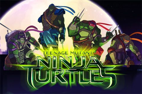 logo Tartarugas ninja mutantes adolescentes