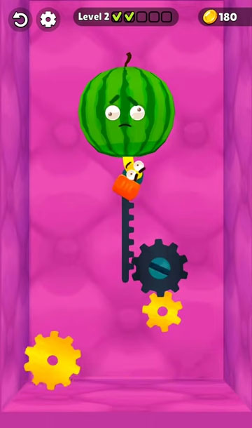 Worm out: Brain teaser & fruit for Android