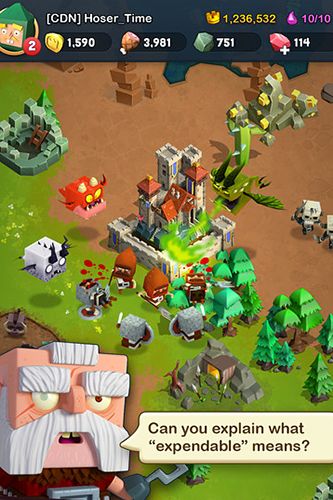 Kingdoms of heckfire for iPhone