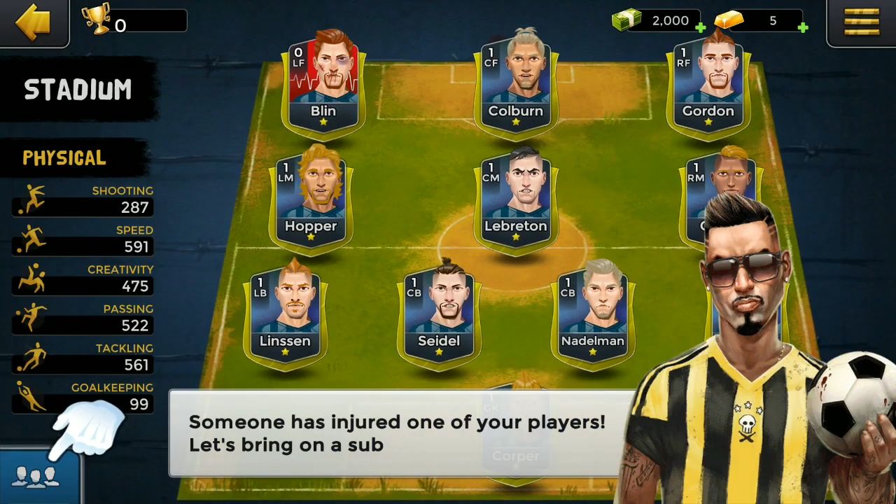 Underworld Football Manager 2 - Bribery & Sabotage für Android