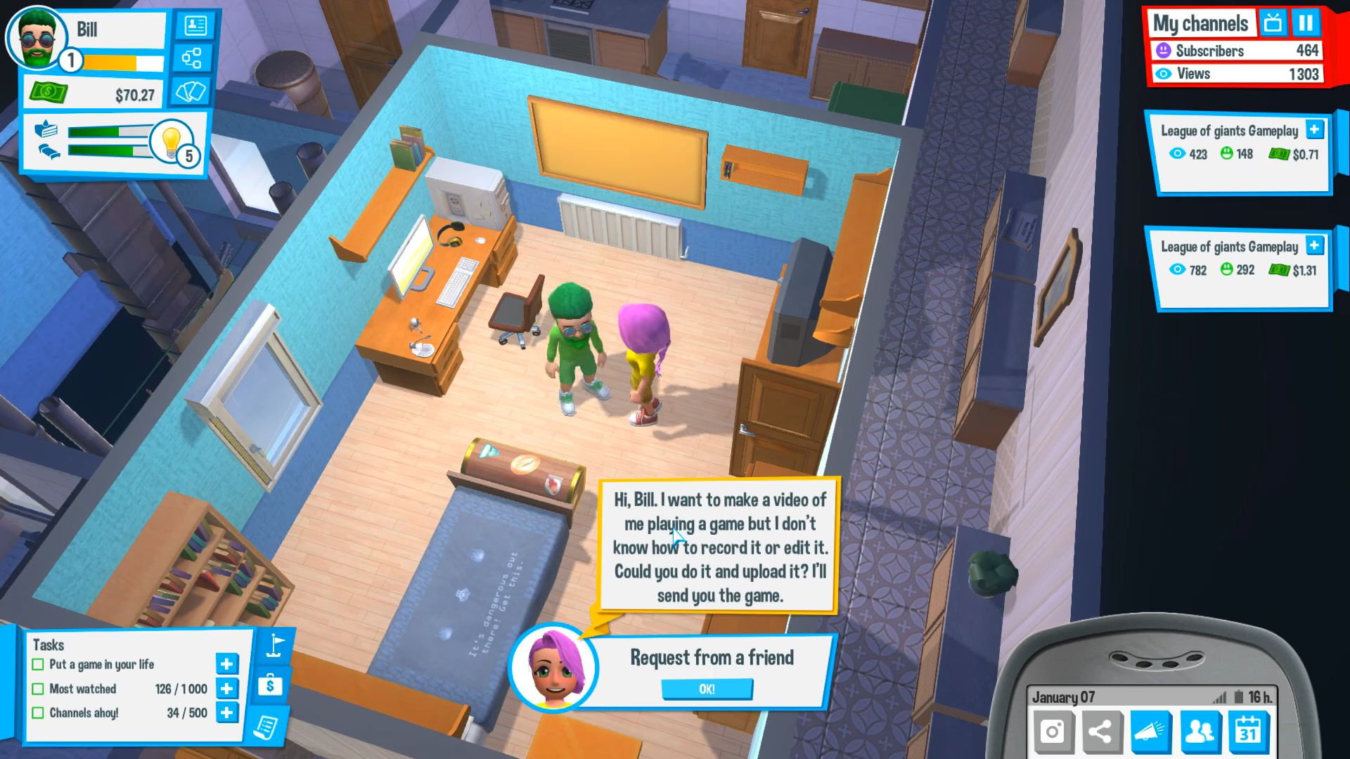 youtubers life: gaming channel apk