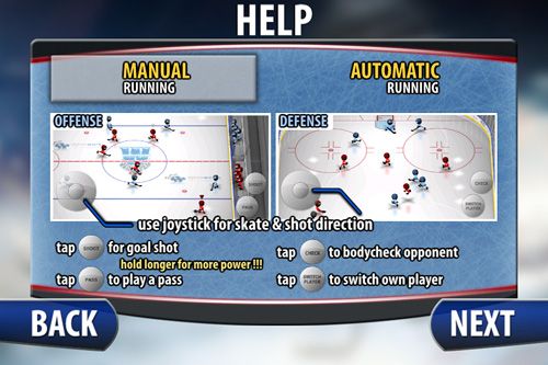 Sport: download Stickman: Ice hockey for your phone