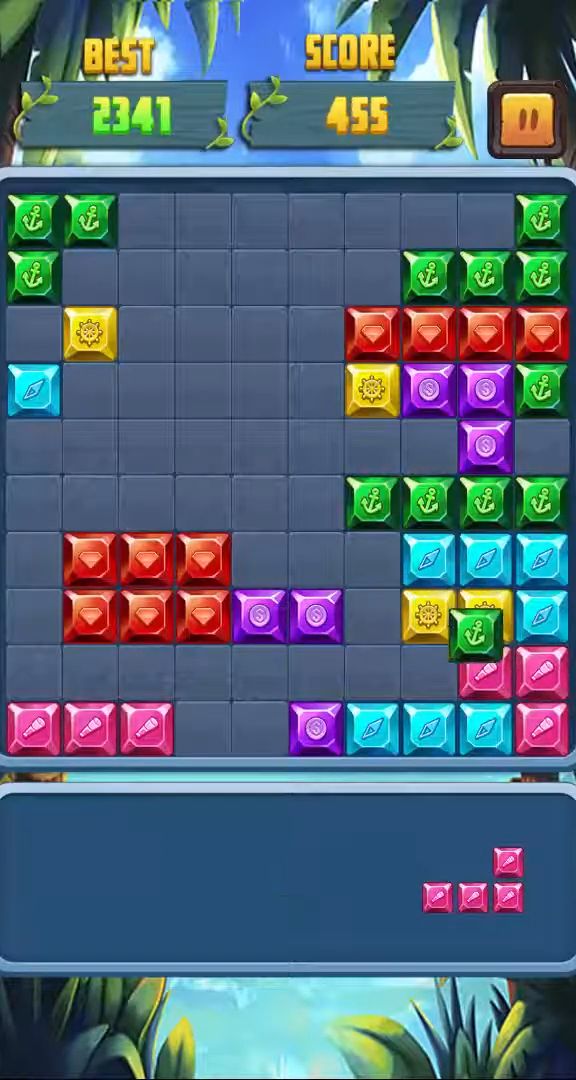 Block Puzzle Adventure captura de pantalla 1